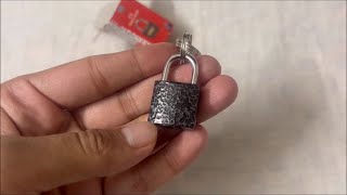 Backpack tiny lock unboxing