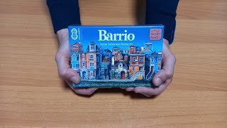 Unboxing di Barrio - gioco da tavolo