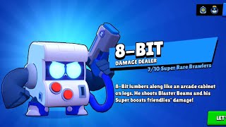 Unlocking 8-Bit Brawler on My Second Account - Brawl Stars Enchanted Woods Season 19