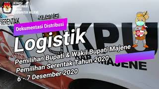 Dokumentasi Distribusi Logistik Pemilihan Bupati & Wakil Bupati Kabupaten Majene Tahun 2020