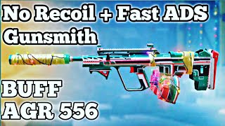 No Recoil + Fast ADS AGR 556 Gunsmith Cod Mobile | Best AGR 556 Gunsmith Season 2