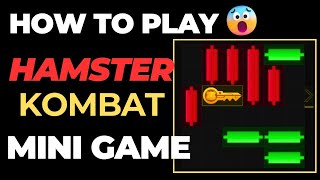 How to Play Hamster Kombat Mini Games July🐹🐹🐹