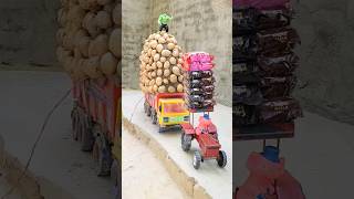 new #Power Sidhu Moose wala ka Power tractor me Alu trolley me #trending #Truck overload #2024 #mini