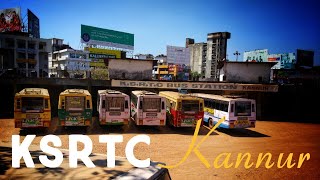 KSRTC Kannur Bus Stand | Kerala #ksrtc #kannur #kannurbus #caltex