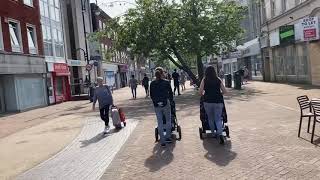 Walking in Gosport town centre|Hampshire|England