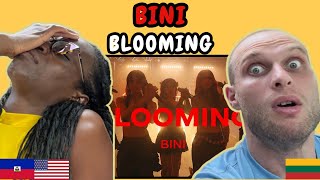 REACTION TO BINI - Blooming (Live at Coke Studio Philippines) | FIRST TIME HEARING