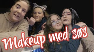 Makeup Looks med min søster - Evil or Good Angel Look