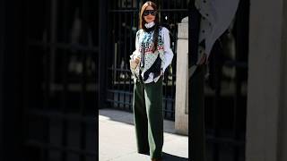 Street Style Paris Fashion Week-Haute Couture Fall/Winter 2024/25 #fashion #trends #moda #style