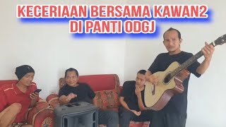 keceriaan bersama kawan2 di panti Odgj #sosial #gangguanjiwa #yayasan #pantijompo #rehabilitation