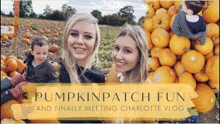 PUMPKIN PATCH FUN | FINALLY MEETING UP WITH CHARLOTTE | VLOG #39