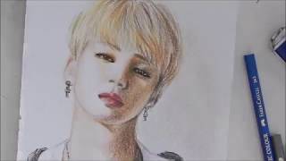 Drawing Jimin | Color pencil