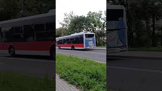 Autosan Sancity M12LF #452 jako linia 10 i #451 na postoju