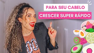 MELHORES ALIMENTOS PARA FAZER O CRESCER | Denia Gabi