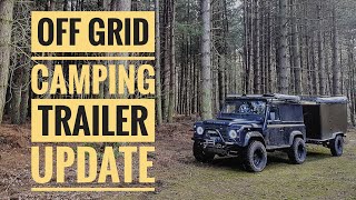 Episode 6 - Overland Off Road Off Grid Camping Trailer Build - May 2018