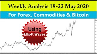 Crude Gold Silver Bitcoin and Forex major currencies  for 18 -22 May 2020 Weekly analysis