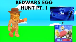 I Tried To Find All The Eggs In The New Update (ROBLOX BEDWARS) PART 1