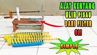 ALAT KENTANG ULIR PISAU DARI FILTER OLI