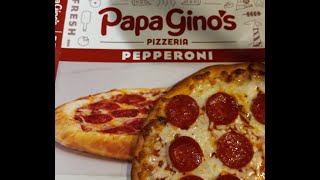 PAPA GINO'S | pepperoni frozen pizza