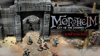 Warhammer/ Mordheim City wall Terrain build