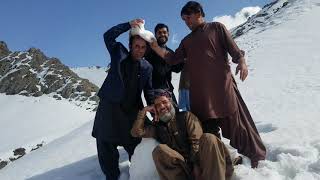 Enjoyed snow falls Barshor pishin balochistan