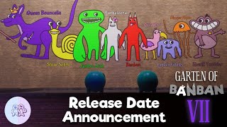 Garten Of Banban 7 - Release Date Announcement