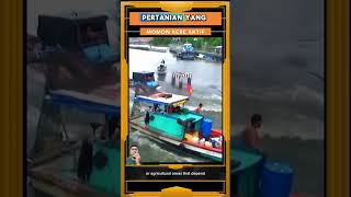 Wooow...!!! Saking Sibuk & Padatnya Aktifitas Di Pelabuhan Ini Sering Terjadi Kecelakaan Kapal