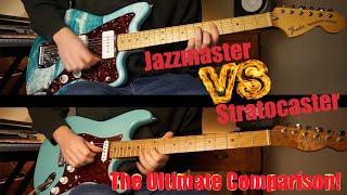 Jazzmaster VS Stratocaster : Which is better? | Tone and Design Comparison