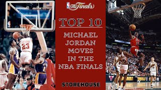 Michael Jordan's Top 10 Greatest Moves in the NBA Finals