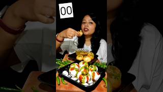 Eating 1 plate #panipuri & 1 plate #dahipuri within 60 seconds #shorts #eatingchallenge #ppeats