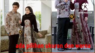 Rekomendasi 4 batik couple kondangan di shopee