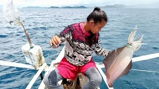 SQUID ADVENTURE || CATCH, COOK & SELL | PALAWAN PHILIPPINES