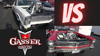 65 Pontiac Hemi Gasser vs 65 Pontiac Gasser Brother vs Brother