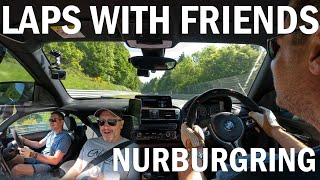 Nürburgring 2 laps with my friends on board | 4K