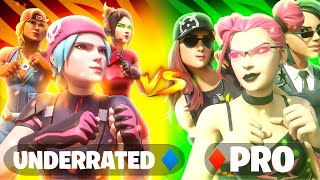 I Hosted an UNDERRATED vs PROS 2v2 Tournament! (crazy players)