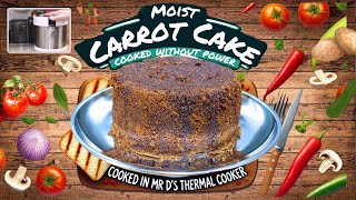 How to Bake a Carrot Cake Without an Oven!