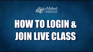 How To Login & Join Live Class