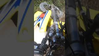 BIKE DOESN'T START AFTER CRASH #drz400s #dirtbike #dualsportadv #drz400