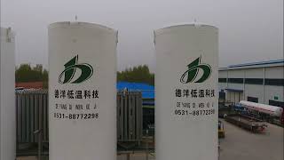 Dewar and special gas factory show #china