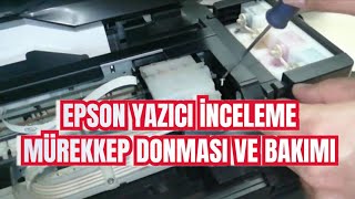 Epson donmuş yazıcı tamiri