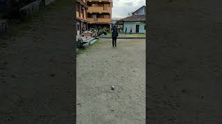 Training shooting boules petanque (single boule)