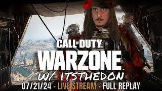 Playing Warzone Day 7 LIVE!!! - Call of Duty Warzone Gameplay - 07.21.24 - PSVR2