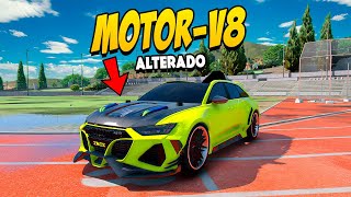 Retenemos Audi ILEGAL con Motor de Ferrari V8 de 8 Cyl Gta Rp