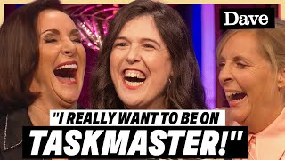 Rosie Jones' Taskmaster Audition DISASTER | Mel Giedroyc: Unforgivable | Dave