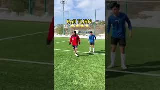 Best 5 turn skills which help to beat defender😍😱 | Most used skills in football🔥 |#short |#football