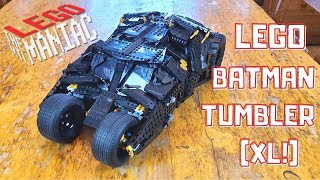 Batmobile Tumbler by the Montreal Lego Maniac - unboxing, speed build and review