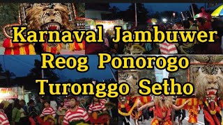 Karnaval Desa Jambuwer Part 3 || Reog Ponorogo Turonggo Setho