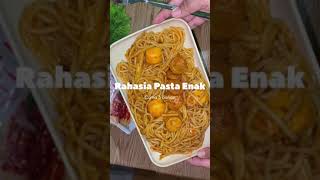 Rahasia bikin pasta simple tapi enak, cuma pake 3 bahan aja loh