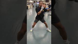 "Boxing Training " Retreat and Punch Drill #boxingtraining #boxing #shorts