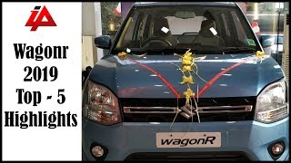 Top 5 Highlights of all New Maruti Suzuki Wagon R 2019 | Overview By Jay Dave | #iatv