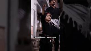 TERI QURBANI MAULA DETI HAI GAWAHIHAR DIL PE MAULA HOGI TERI BADSHAHI LABAIK YA HUSSAIN ❤️❤️#karbala